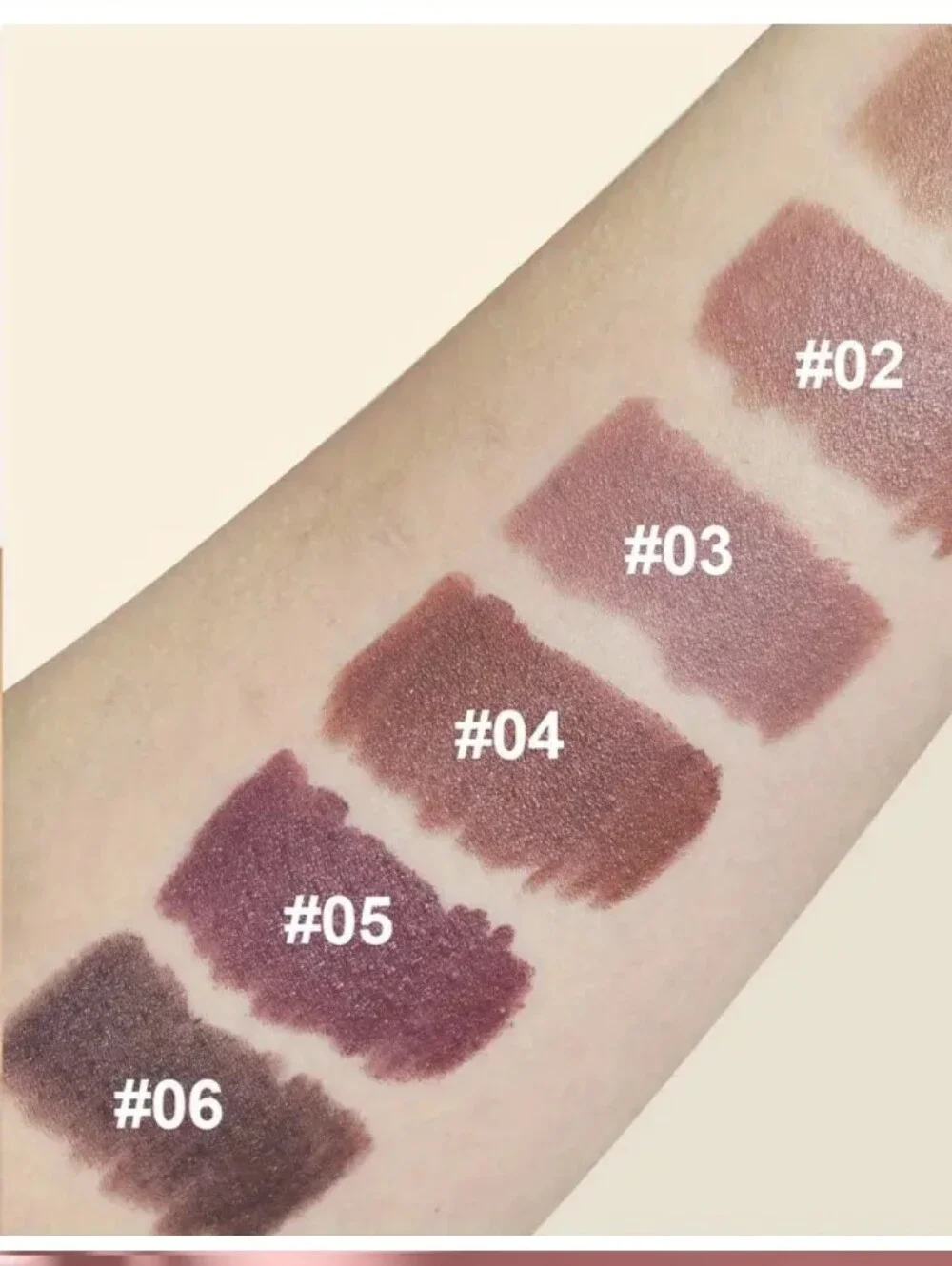Matte Lipstick Stick in Deep Brown (Color 06)-NIB